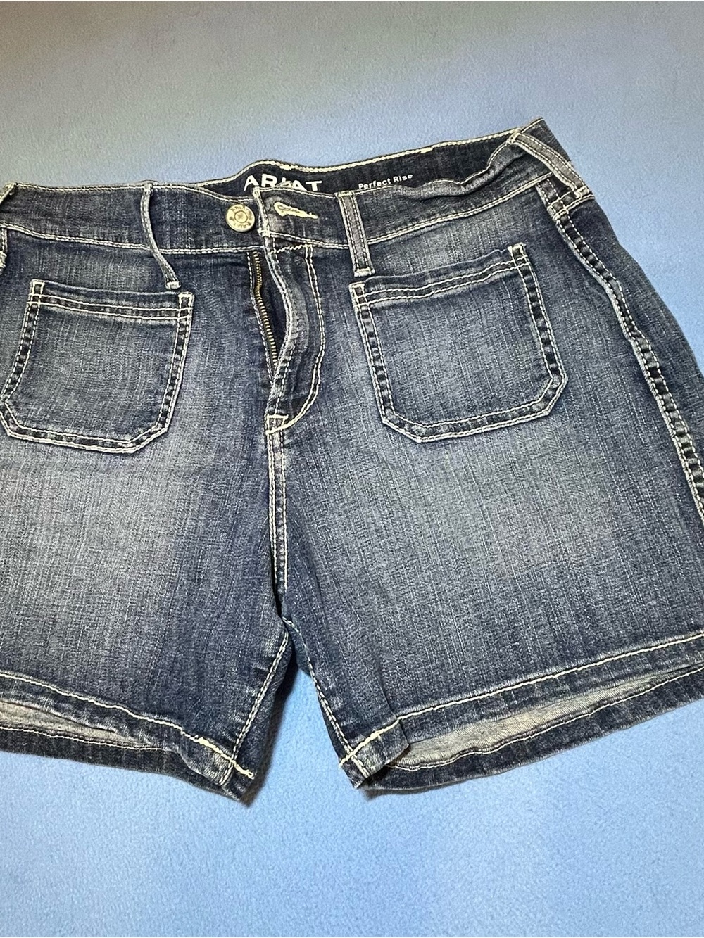 Ariat Denim Perfect-Rise Boyfriend Shorts